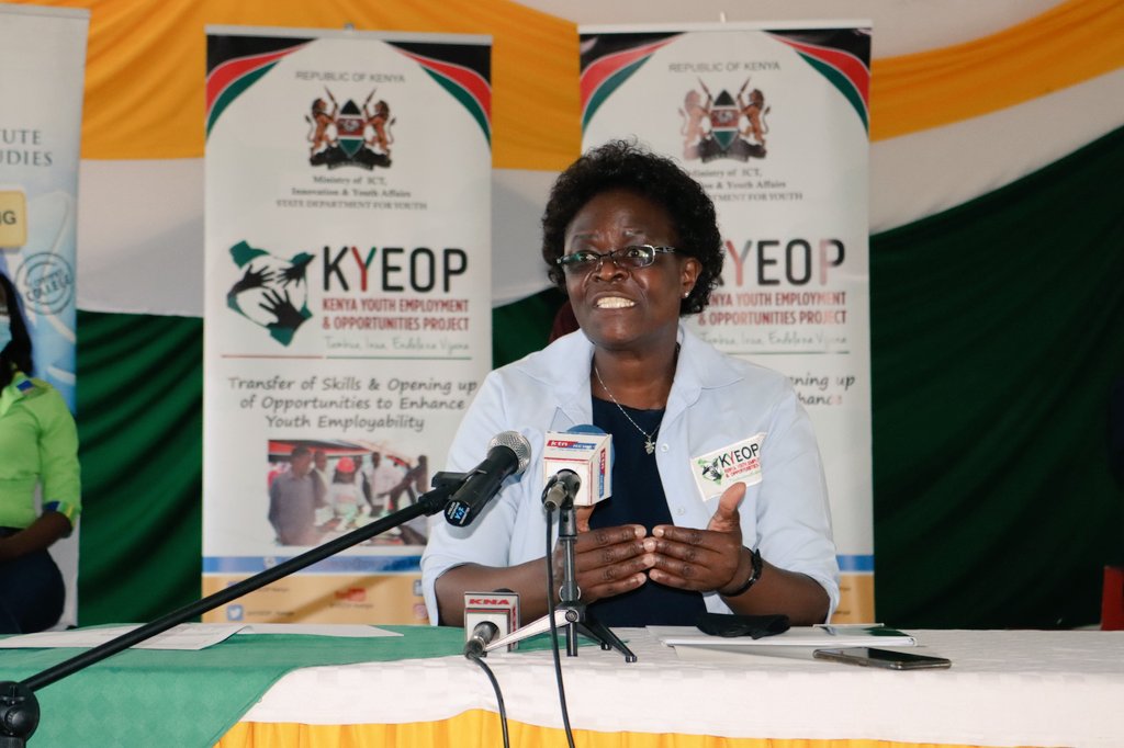 1,700 jobless Kitui youth benefit from Ksh 16 million KYEOP grants